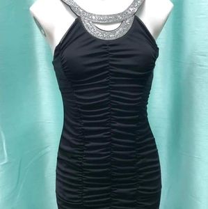 Short Black Dress stretch Bran new